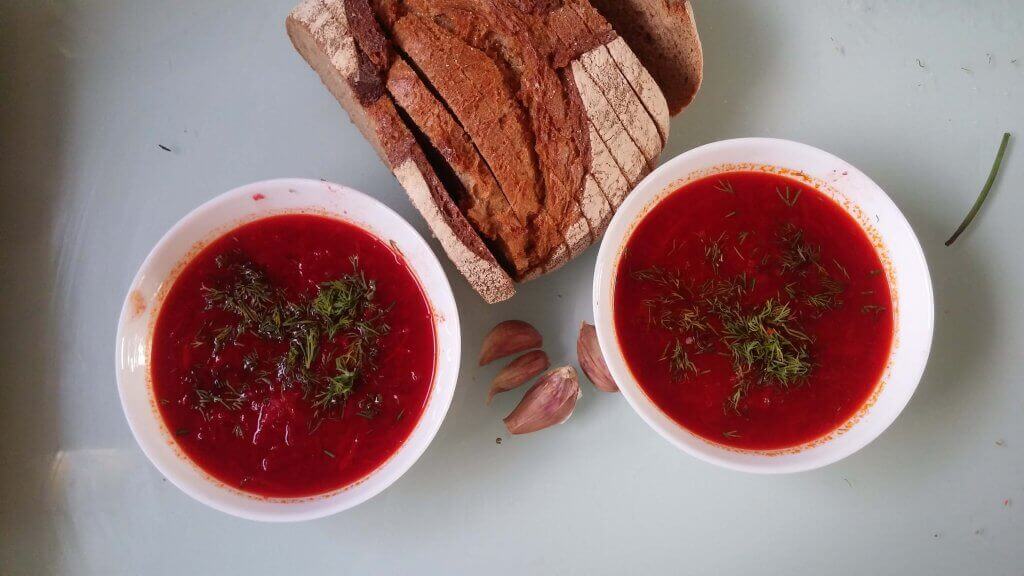 עושים אהבה במטבח בורשט, מתכון לבורשט